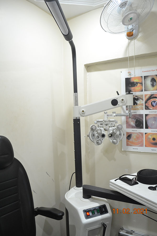 Supreme Vision Eye Clinic waiting area