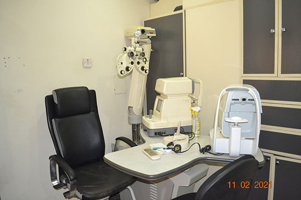 Supreme Vision Eye Clinic examination area