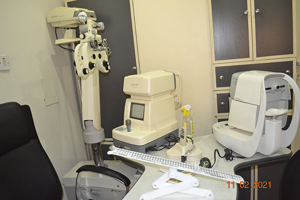 Supreme Vision Eye Clinic examination room