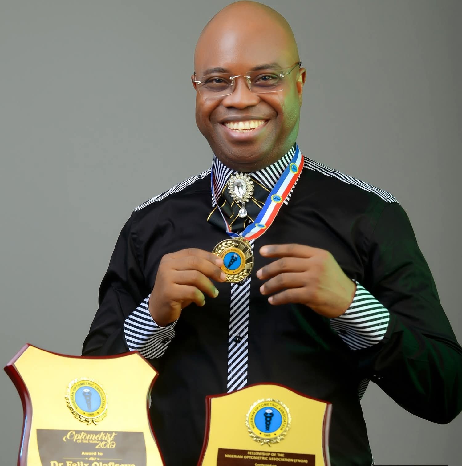 Dr. Felix Olafisoye, Founder and Chief Optometrist